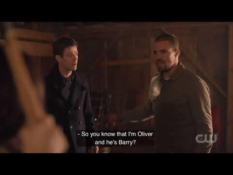 The Flash [5x9] Barry and Oliver visit Kara
