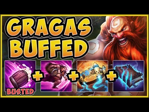 WHAT IS RIOT THINKING??? NEW GRAGAS BUFFS MAKE HIM BEYOND BROKEN! FULL AP GRAGAS - League of Legends