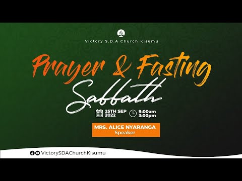 THE MASTER RETURN'S | PRAYER & FASTING  | 1/10/2022 | VICTORY S.D.A CHURCH