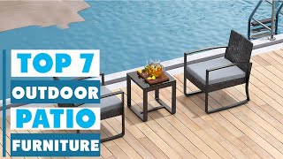7 Must-Have Accessories for Your Outdoor Patio Furniture