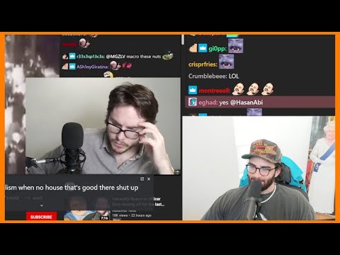 Hasan reacts to my impression of him