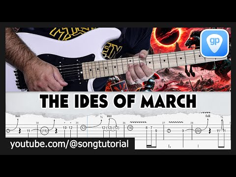 Iron Maiden | The Ides of March | TAB | Guitar Cover | Lesson