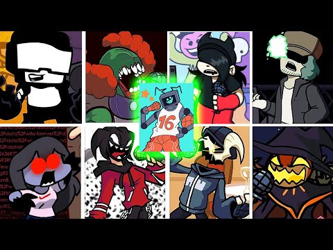 R.A.M. but Every Opponent's Turn a Different Character Sings (FNF but Everyone is R.A.M.) VS Hex Mod