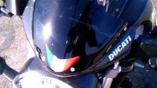 preview picture of video '09 Ducati Monster 696 with QD Ex Box Exhaust'