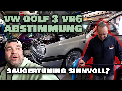 LEVELLA | VW Golf 3 VR6 - @turbogockel  Prüfstand! Abstimmung - Was bringt das Saugertuning?