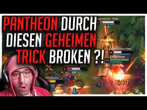 PANTHEON DURCH DIESEN GEHEIMEN TRICK BROKEN?! Stream Highlights [League of Legends]