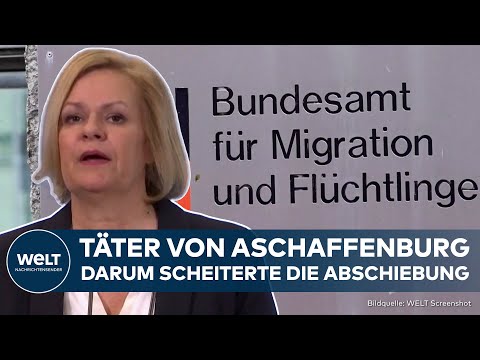 ASCHAFFENBURG: Neue Details zum Täter! Bamf rückt in Fokus! Darum scheiterte die Abschiebung