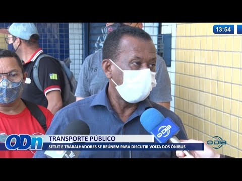 SETUT e trabalhadores se reuÌnem para discutir volta dos oÌ‚nibus 12 10 2021