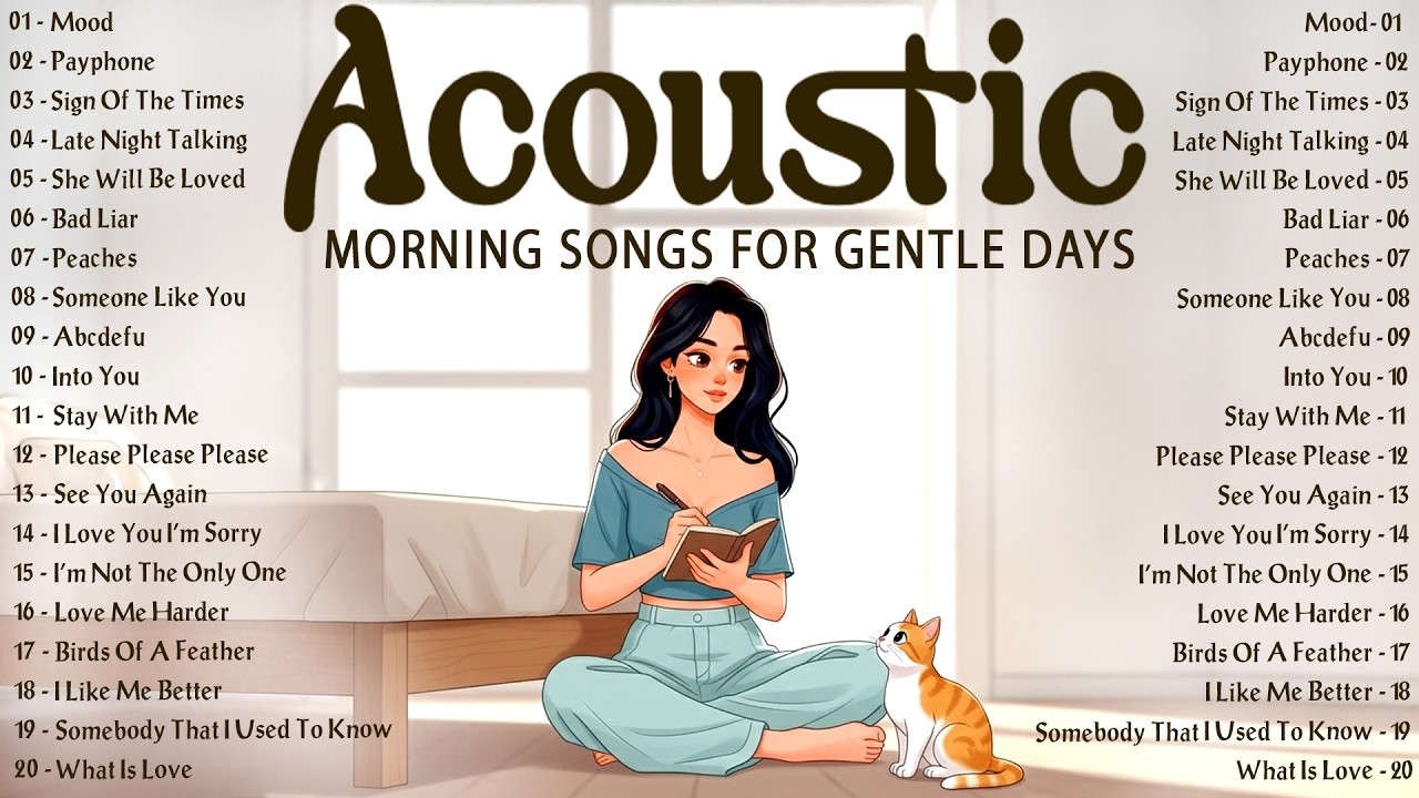 Light Morning Acoustic Songs 2026 🎶 Fresh Music 2026 New Songs with Lyrics for Gentle Days
