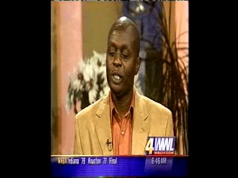 Sedric Brown on channel 4 author of "A Night In New Orleans"