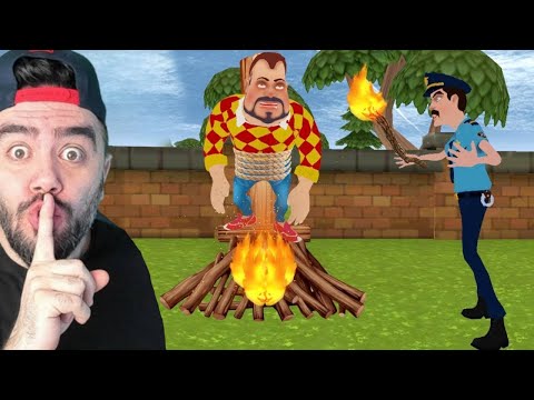 ÇILGIN KOMŞUYU POLIS ILE YAKALADIM ARTIK KAÇAMAZ