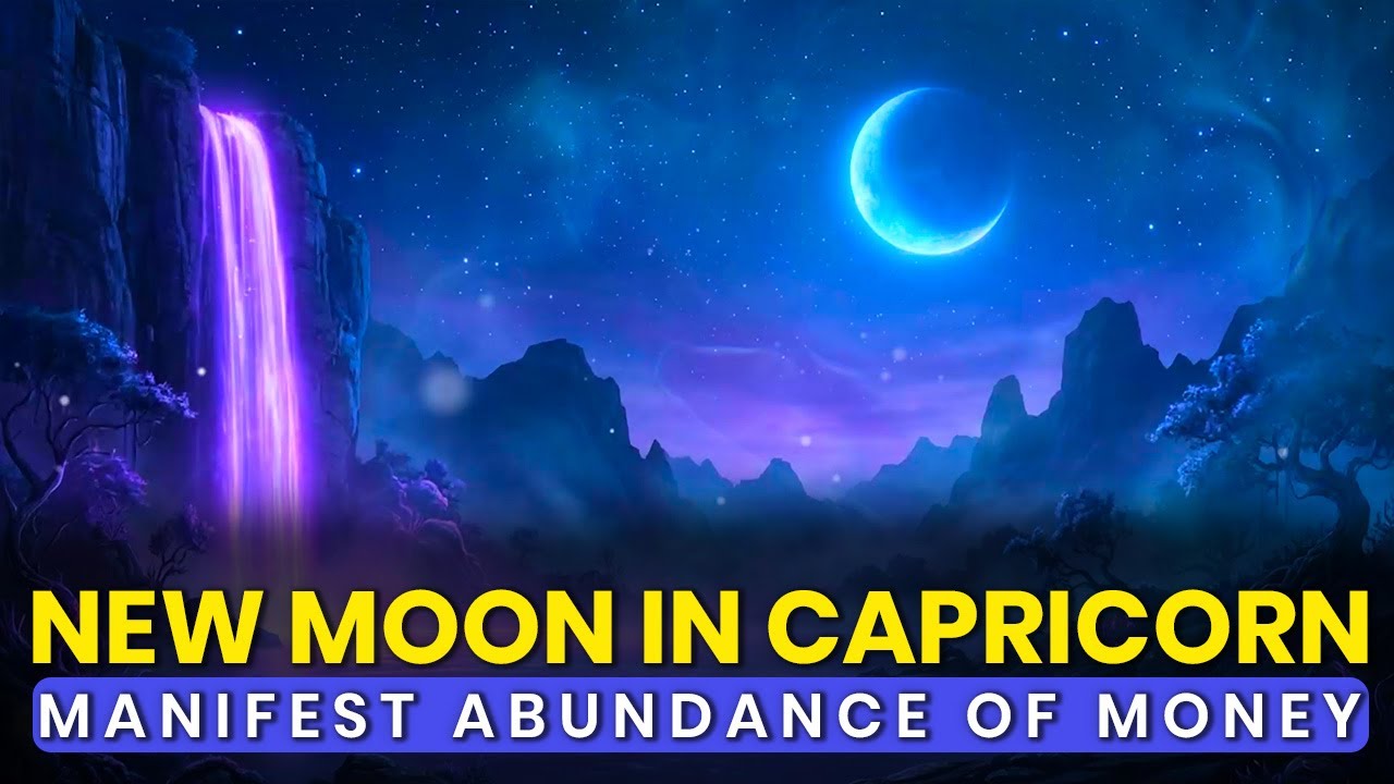 New Moon in Capricorn: Manifest Abundance of Money with the New Moon Money Frequency