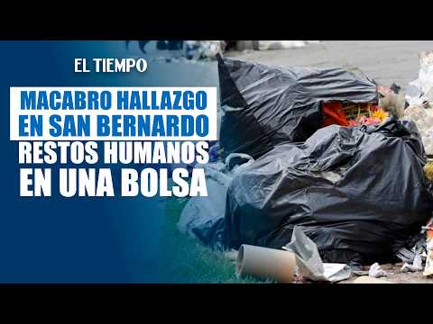 Macabro hallazgo en San Bernardo: encuentran restos humanos dentro de una bolsa de basura