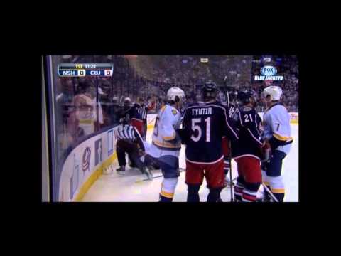 4/27/13: Sergei Bobrovsky stops Predators again and again