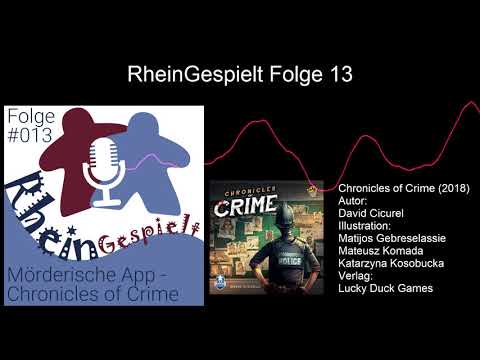 Rhein Gespielt Episode 13 - Der Brettspiel Podcast - Chronicles of Crime und Watson & Holmes
