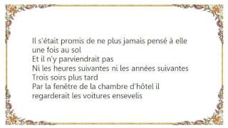 Vincent Delerm - L'avion Lyrics