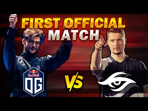 NEW OG VS NEW SECRET FIRST OFFICIAL MATCH
