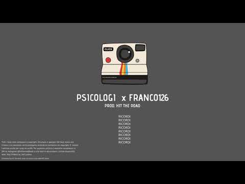 Psicologi x Franco126 Type Beat | "ricordi" (prod. Hit The Road)