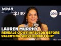 Lauren Murphy Reveals C-Diff Infection Before Valentina Shevchenko Fight | UFC Long Island