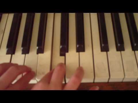 click clock wood(spring) tutorial on piano part 1