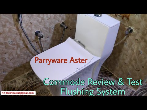 Parryware Aster Commode Seat | Commode Vaccum flushing system | Vaccum flush | parryware toilet seat
