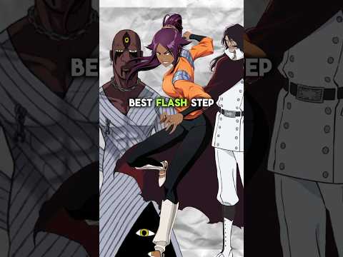 Who has the BEST FLASH STEP in Bleach? #bleach #bleachanime #shorts