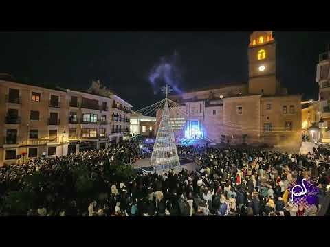 Encendido de las luces navideñas de la ciudad de Hellín 2025