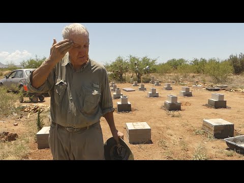 It's 104 Deg Farenheit but Foundation Work on my 16x40 cabin continues