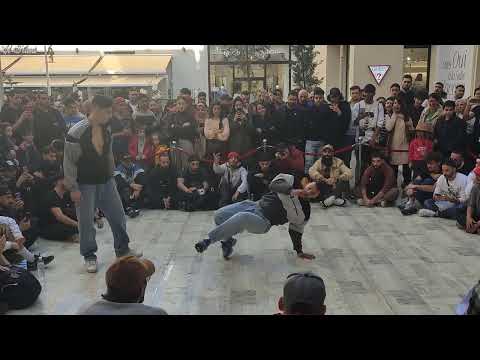 Bboy D12 vs BBoy outto demi final battle sixteen first édition