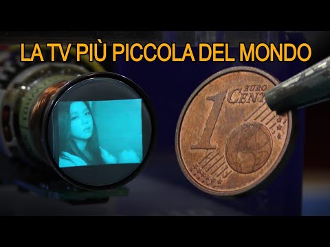 Il televisore CRT più piccolo del mondo
