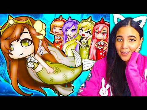 🧜&zwj;♀️☆ MERMAID ☆🧜&zwj;♀️ Gacha Club Mini Movie Love Story Reaction | GCMM