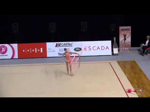Elena Bolotina ribbon final - GP Brno 2015