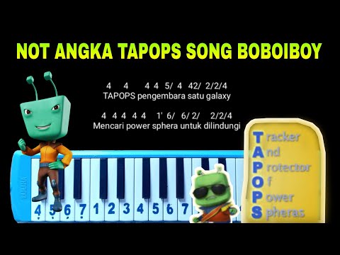 Not Pianika Tapops Song Boboiboy