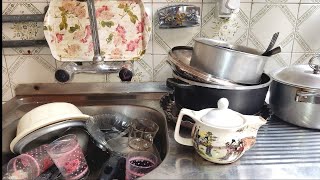 How to Wash dishes by Hands if you don't have a dishwasher |ASMR