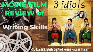 Movie Review of the Film "3 Idiots" for Class 11 & 12 English | Writing Skills | State Board