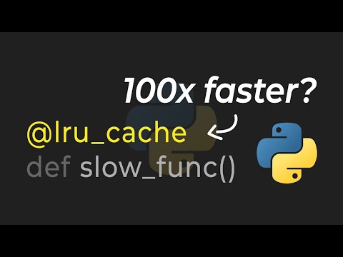 Python Trick Using Functools Lru_cache For Automatic Memoization