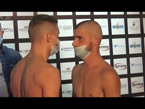 Ważenie: Dominik Harwankowski vs Adam Walas