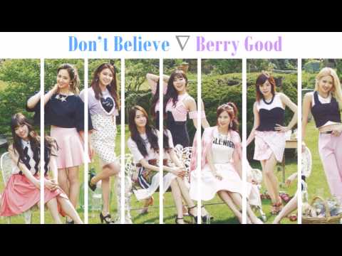 How Would SNSD Sing "Don't Believe" By Berry Good?