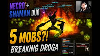 Can a Necro + Shaman Duo Break THIS Camp | EQ P99 Temple of Droga
