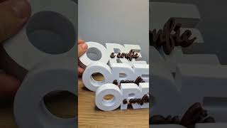 Vídeo de Enfeite Escrita/Texto Decorativo “Ore e Confie” – Impressão 3D