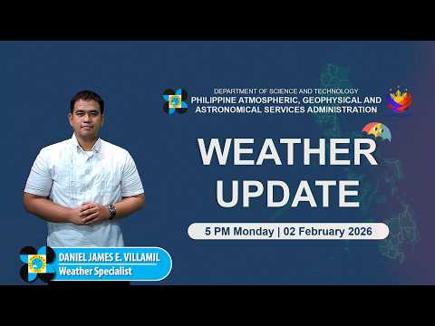 Public Weather Forecast issued at 5 PM | February 2, 2026 - Monday