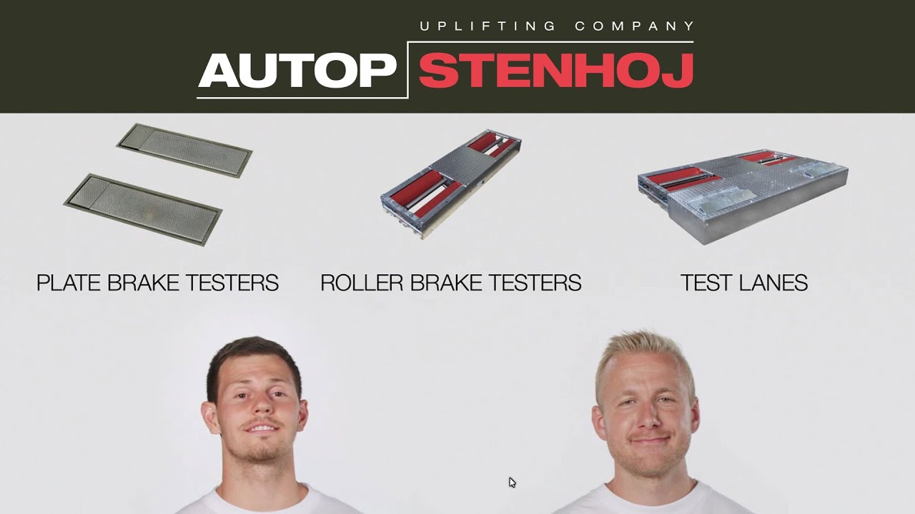AUTOPSTENHOJ brake testers! - Testmaster
