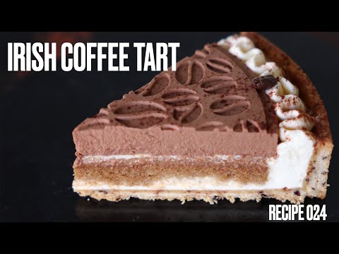 COMPLETE BAKING GUIDE AT HOME | Layered Dessert with Coffee, Whiskey & Chocolate #irishcoffee