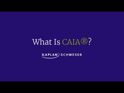 What is CAIA?