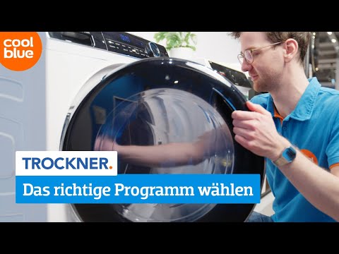 Wie wählst du das richtige Trocknerprogramm für deine Wäsche aus?