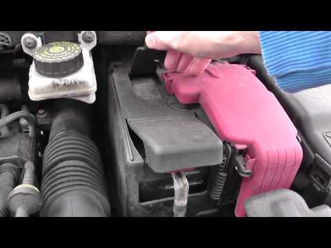 Peugeot 308 Battery Location Video