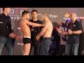 Bellator 217: James Gallagher Shoves Steven Graham at Weigh-In Staredown - MMA Fighting
