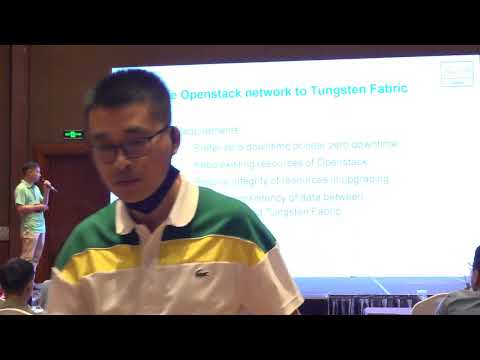 VOID 2022 - Upgrading network of Openstack to SDN with Tungsten Fabric case study