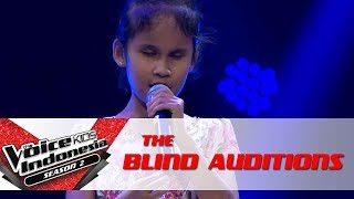 Zizi &quot;Mimpi&quot; | The Blind Auditions | The Voice Kids Indonesia Season 2 GTV 2017