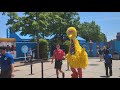 Small Talk With Big Bird At Sesame Place PA